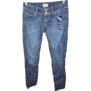 Hudson Collin Flap Skinny Jeans Geno Wash Size 26 Stretch Denim WM422ZNA